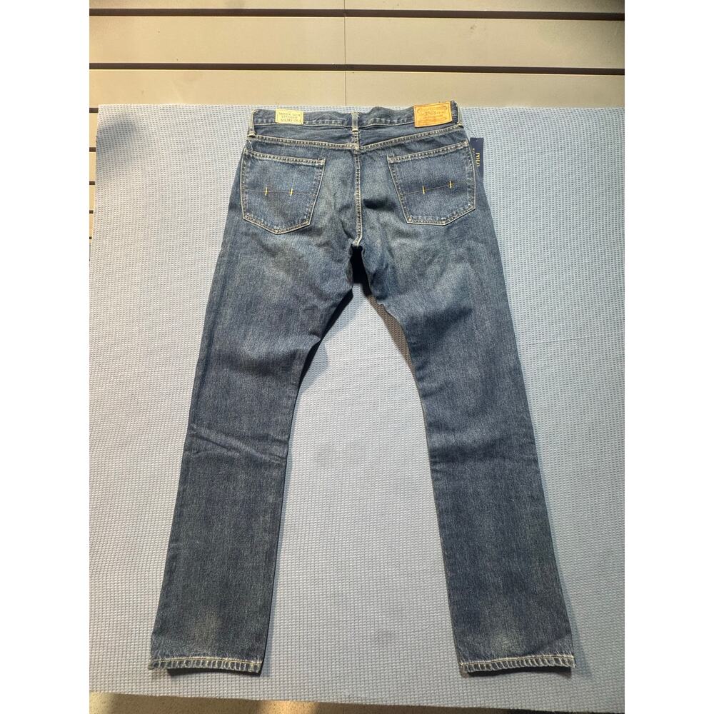 Polo Ralph Lauren THE VARICK SLIM STRAIGHT Men's Jeans Sz 36 Blue Brand New - Picture 6 of 10